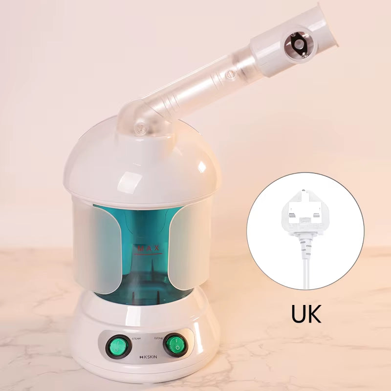 KSKIN Custom Hot Sale Face Mist Spray Portable Facial Steamer for Face Professional Ionic Facial Steamer