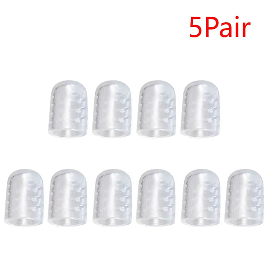 20-2Pc Toe Covers Silicone Toe Caps Anti-Friction Breathable Toe Protector Prevents Blisters Toe Caps Cover Protectors Foot Care