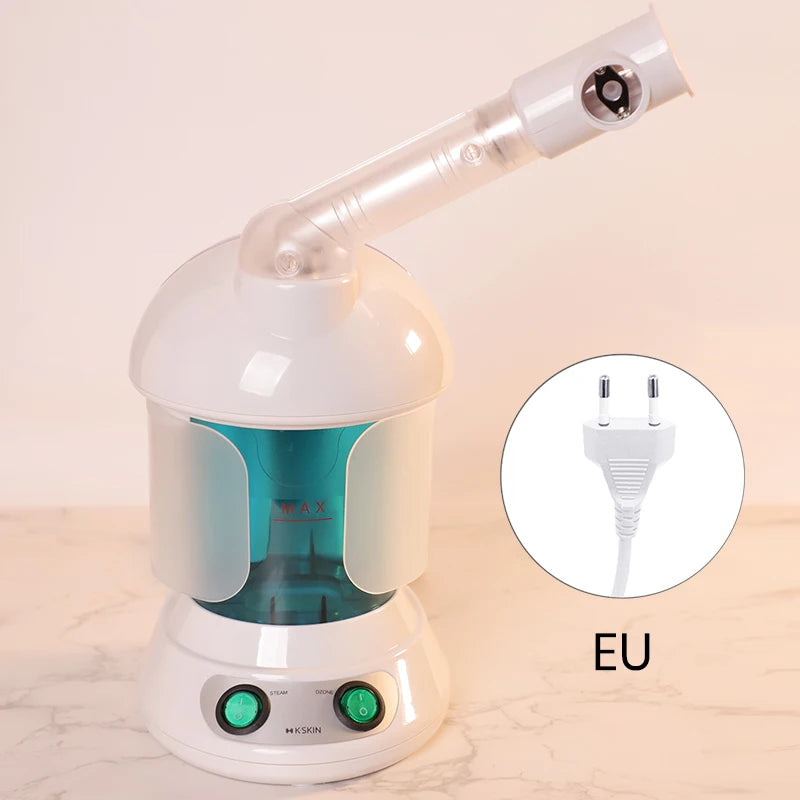 KSKIN Custom Hot Sale Face Mist Spray Portable Facial Steamer for Face Professional Ionic Facial Steamer