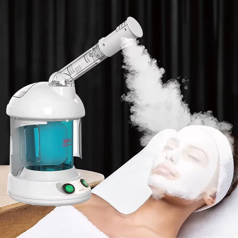 KSKIN Custom Hot Sale Face Mist Spray Portable Facial Steamer for Face Professional Ionic Facial Steamer